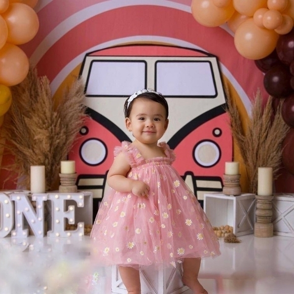 Groovy One Two Groovy Daisy Dress NWT - Picture 1 of 7